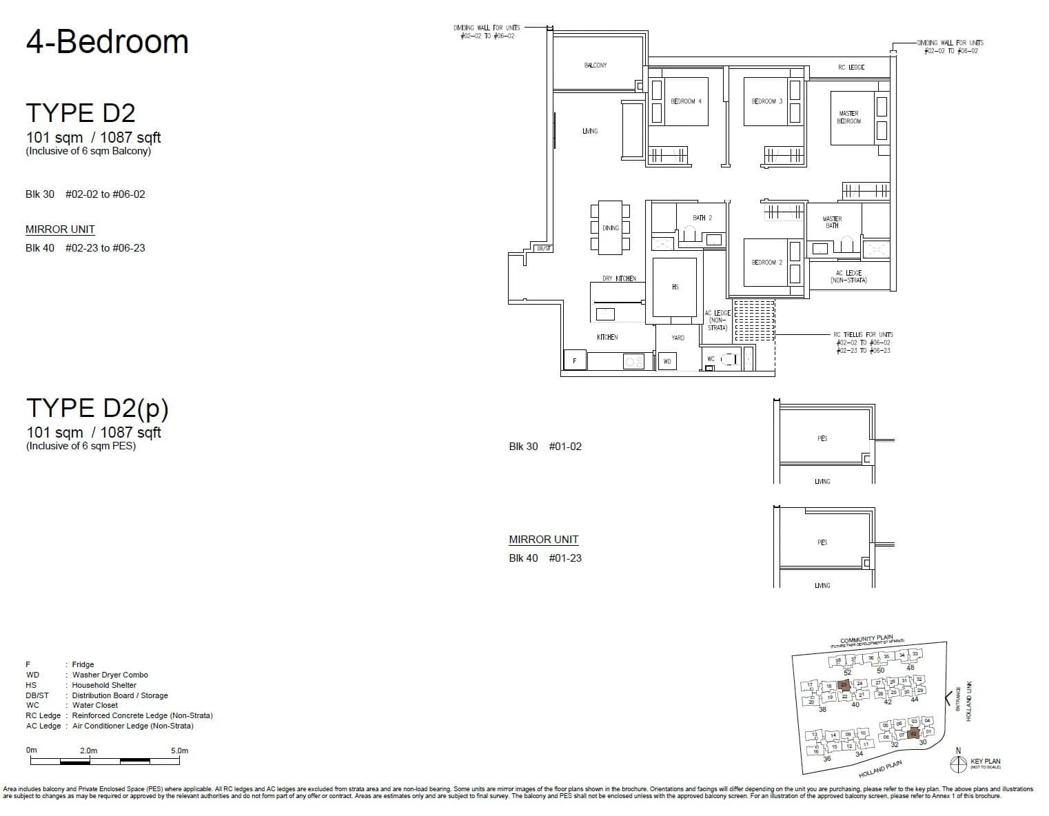4 Bedroom Floor Plan - Amberwood-At-Holland - p12 - p12 floorplan 10