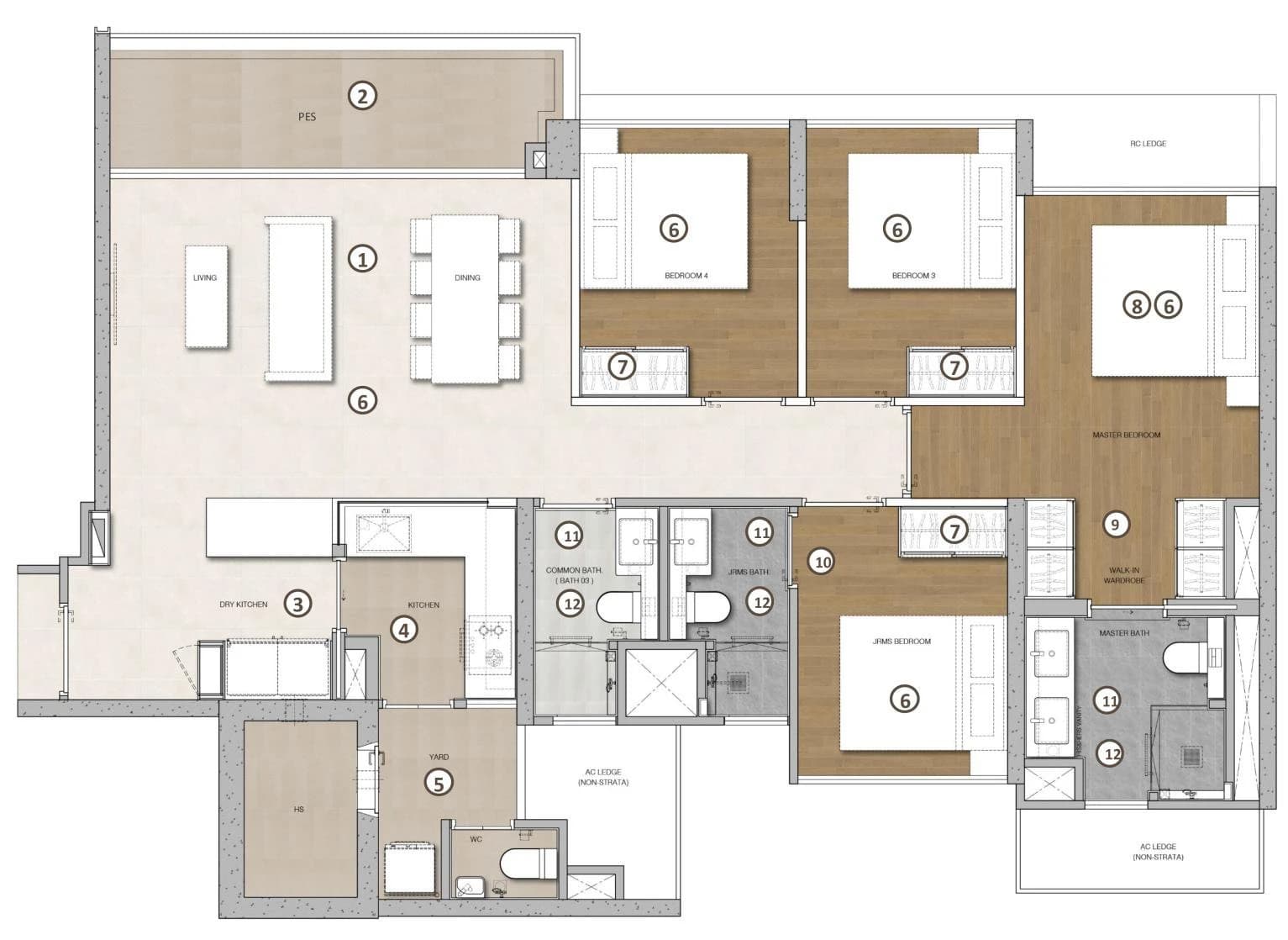 Floorplan - Amberwood Showflat Presentation (Agent) (1) - p53 - p53 floorplan 4
