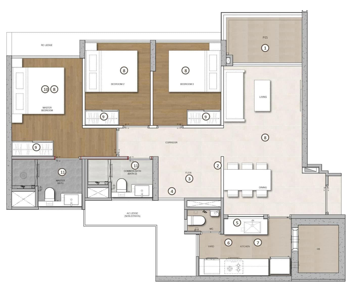Floorplan - Amberwood Showflat Presentation (Agent) (1) - p52 - p52 floorplan 7