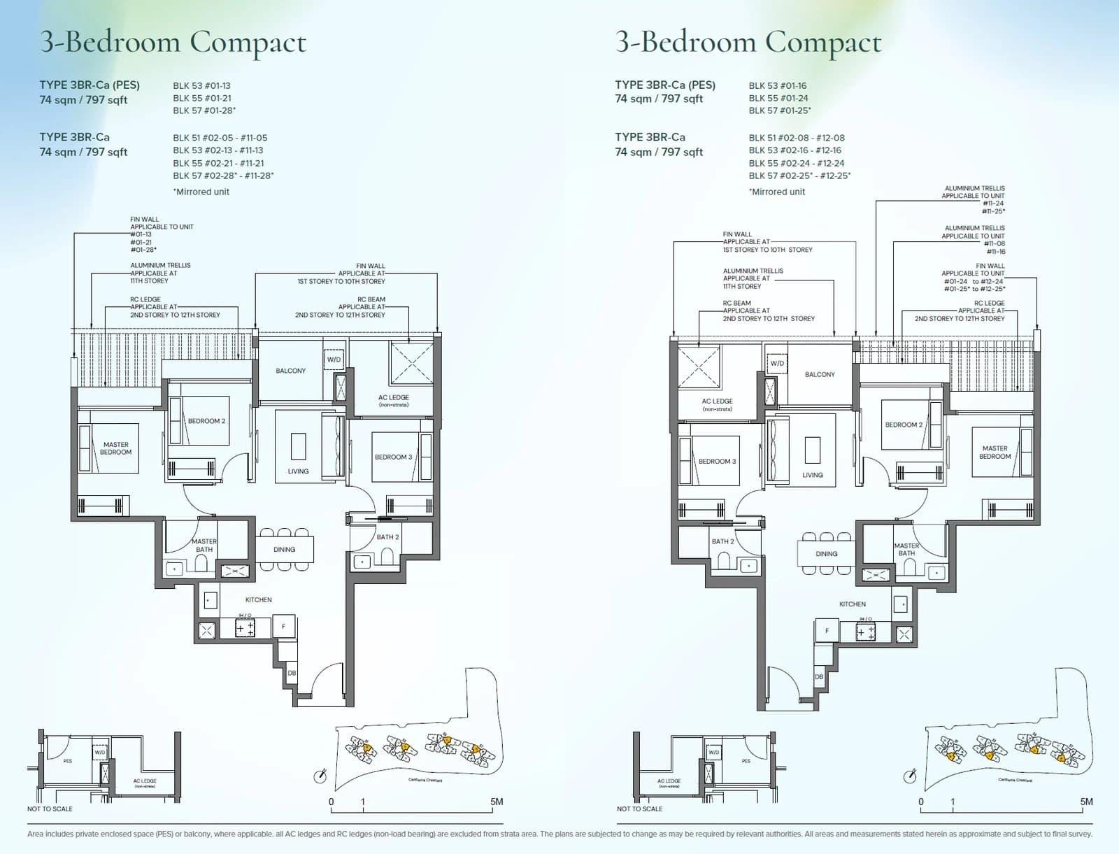 3 Bedroom Compact Floor Plan - Canberra-Crescent-Residences - p11 - p11 floorplan 7