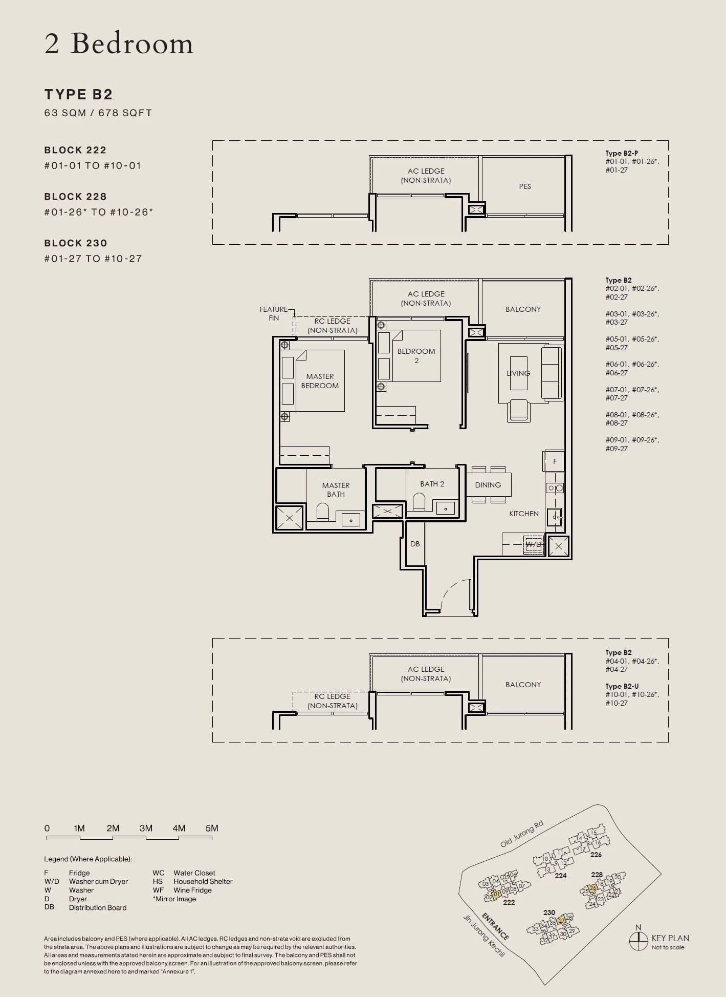 2 Bedroom Floor Plan - The-Sen - p11 - p11 floorplan 6
